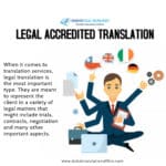 Legal accredited translation